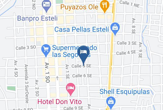 Esteli - Posada Cuscatleca Maps