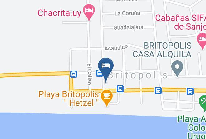 Colonia Del Sacramento - Posada De Britopolis Maps