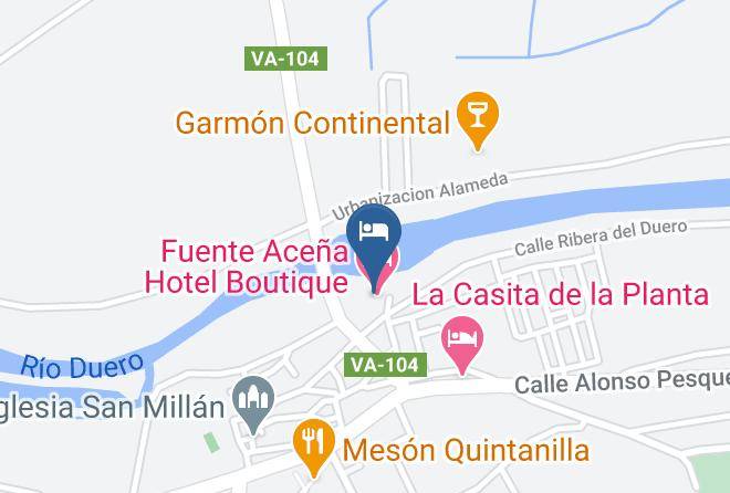 Valladolid - Posada De La Acena Maps