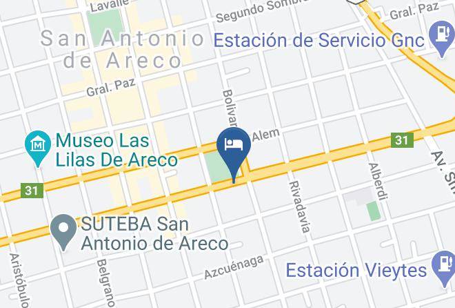 San Antonio De Areco - Posada De La Plaza Maps