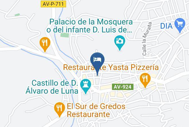 Avila - Posada De La Triste Condesa Maps
