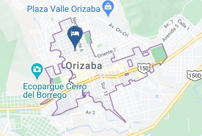 Orizaba - Posada De Los Angeles Maps