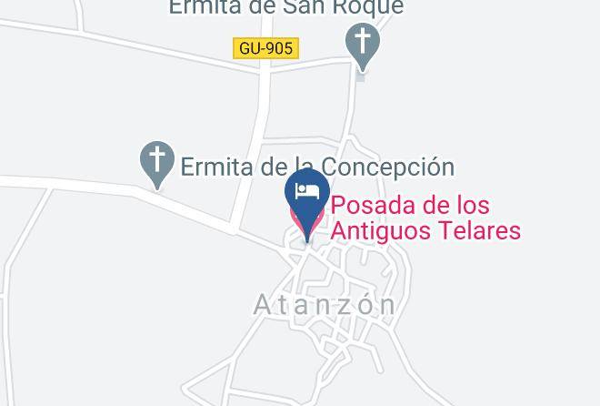 Guadalajara - Posada De Los Antiguos Telares Maps