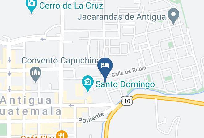 Antigua Guatemala - Posada De Los Caballeros Maps