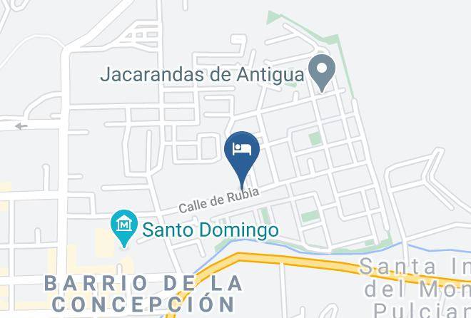 Antigua Guatemala - Posada De Los Leones Maps