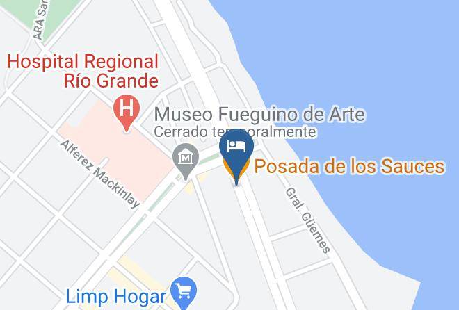 Rio Grande - Posada De Los Sauces Maps