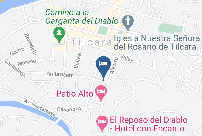 Tilcara - Posada De Luz Maps