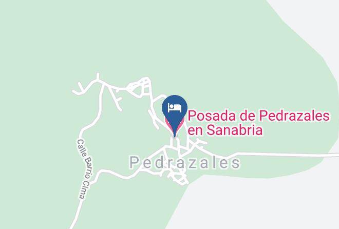 Zamora - Posada De Pedrazales En Sanabria Maps