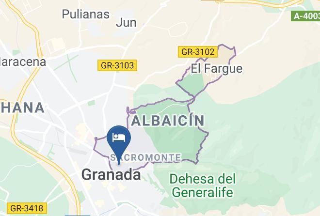 Granada - Posada De Quijada Maps