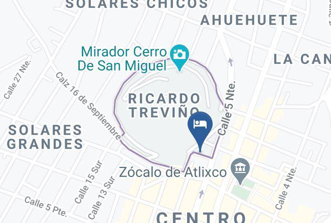 Atlixco - Posada De San Francisco Maps
