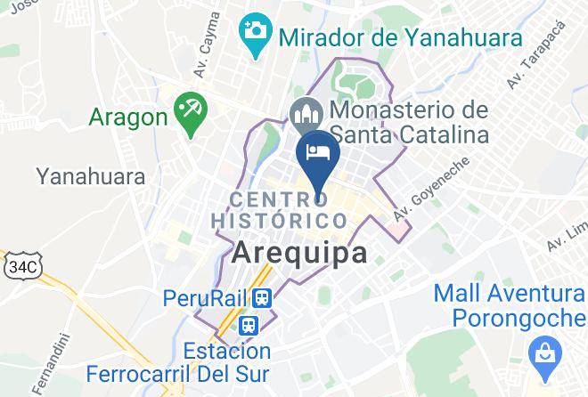 Arequipa - Posada De San Juan Maps
