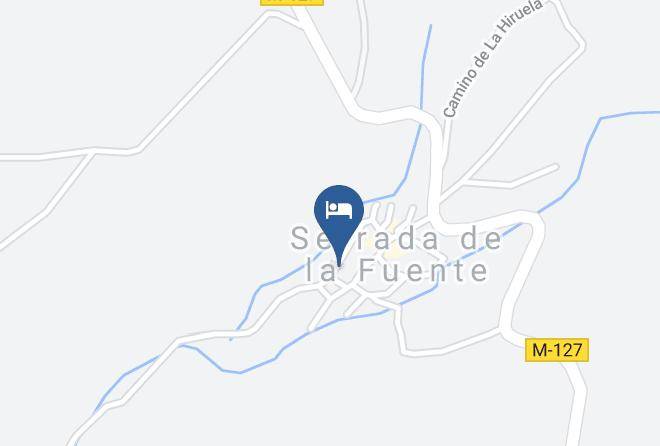Madrid - Posada De Serrada Maps
