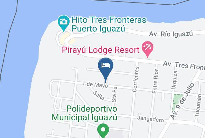 Puerto Esperanza - Posada Del Aguara Maps