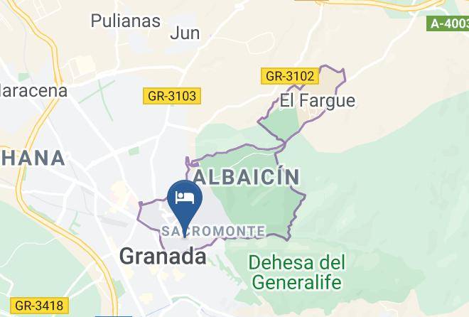 Granada - Posada Del Aljibe Maps