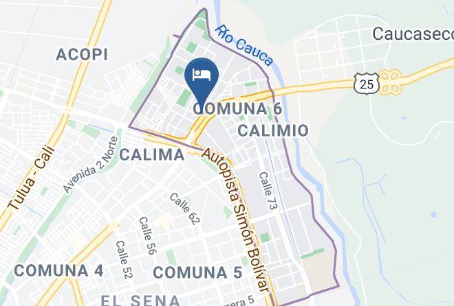 Cali - Posada Del Angel Maps