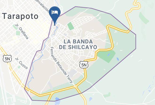 Tarapoto - Posada Del Angel Hoteles En Tarapoto Maps