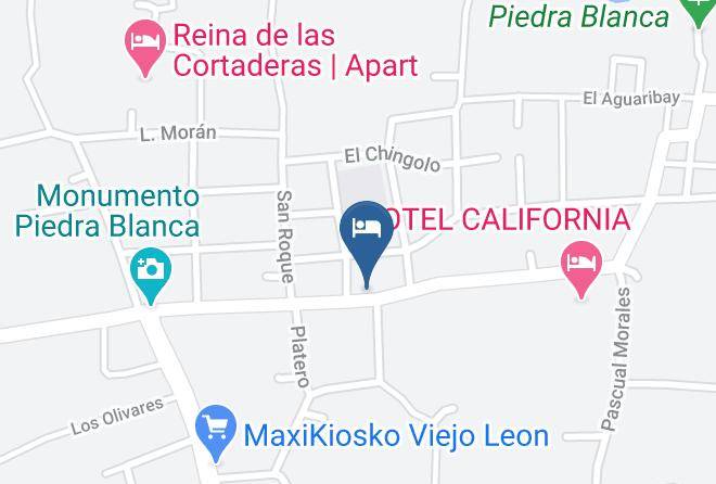 Santa Rosa Dellara - Posada Del Angel Maps
