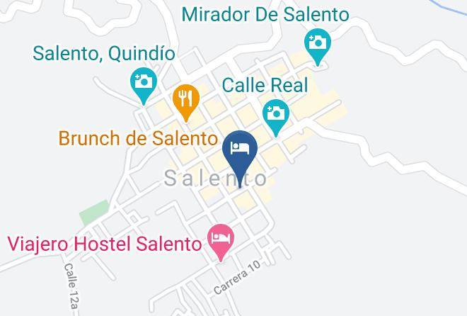 Salento - Posada Del Angel Sede La Estacion Maps