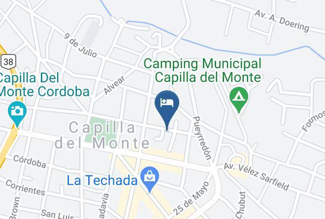 Punilla Department - Posada Del Arbol Maps