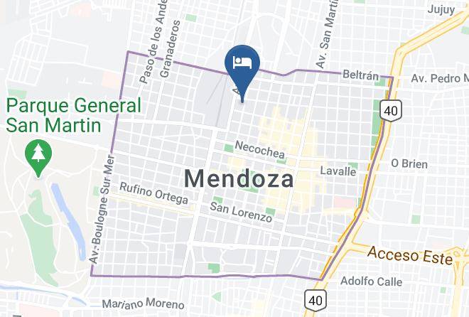 Mendoza - Posada Del Arte Maps