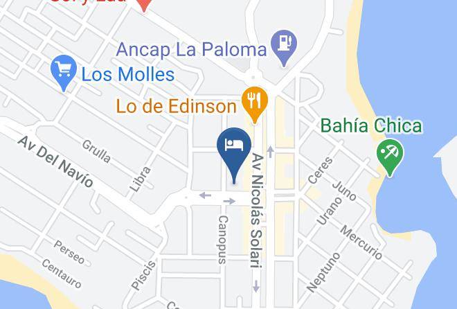La Paloma - Posada Del Barco Maps
