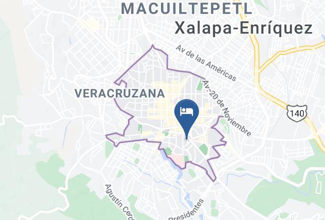 Xalapa - Posada Del Cafeto Maps