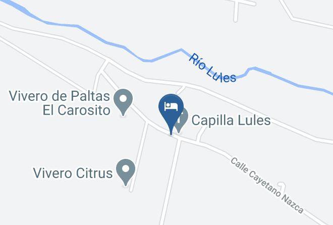 Lules - Posada Del Cerro Maps