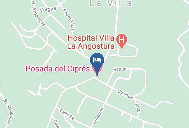 Villa La Angostura - Posada Del Cipres Maps