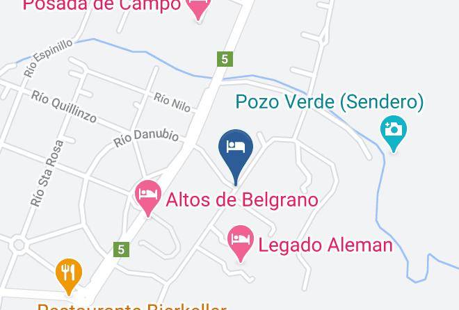 Calamuchita Department - Posada Del Halcon Cabanas Y Suites Maps