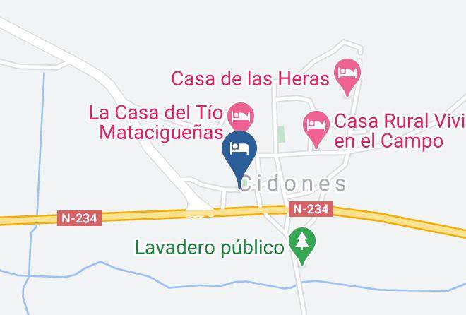 Soria - Posada Del Indiano Maps