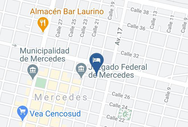 Mercedes - Posada Del Inti Centro Maps