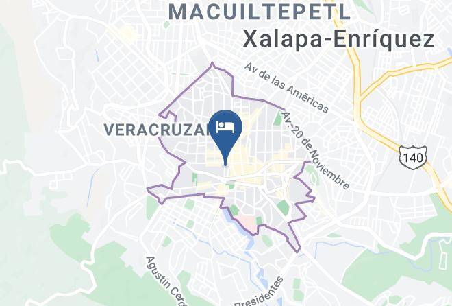 Xalapa - Posada Del Magisterio Maps