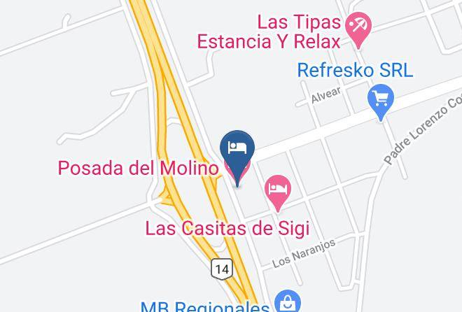 Colon - Posada Del Molino Maps