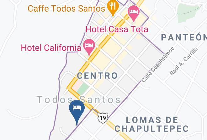 La Paz - Posada Del Molino Maps