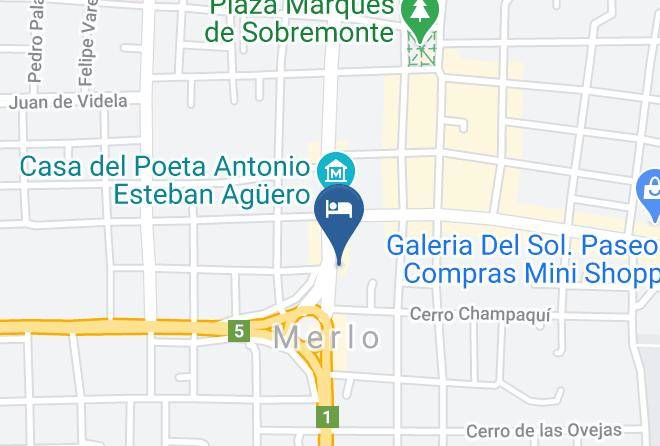 Santa Rosa Dellara - Posada Del Poeta Maps