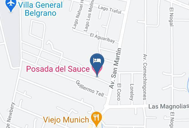 Calamuchita Department - Posada Del Sauce Maps
