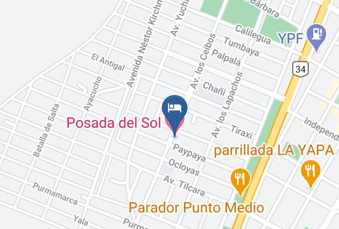 Ledesma - Posada Del Sol Maps