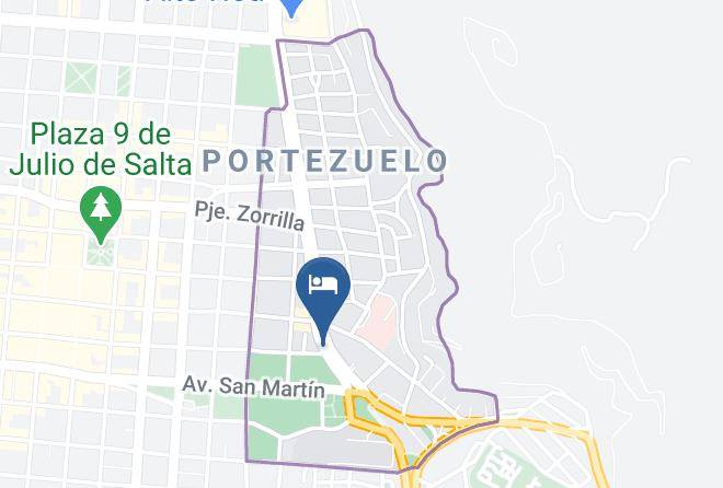 Salta - Posada Del Torreon Salta Maps