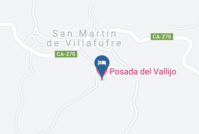 Villafufre - Posada Del Vallijo Maps