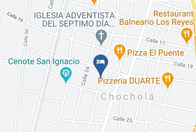 Chochola Municipality - Posada Delfina Maps