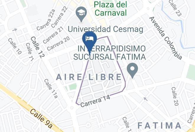 Pasto - Posada Don Bosco Maps