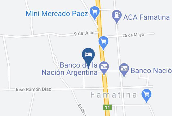 Famatina - Posada Don Gregorio Maps