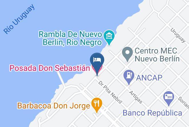 Nuevo Berlin - Posada Don Sebastian Maps