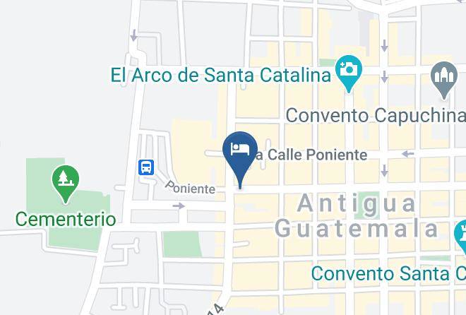 Antigua Guatemala - Posada Dona Angelina Maps