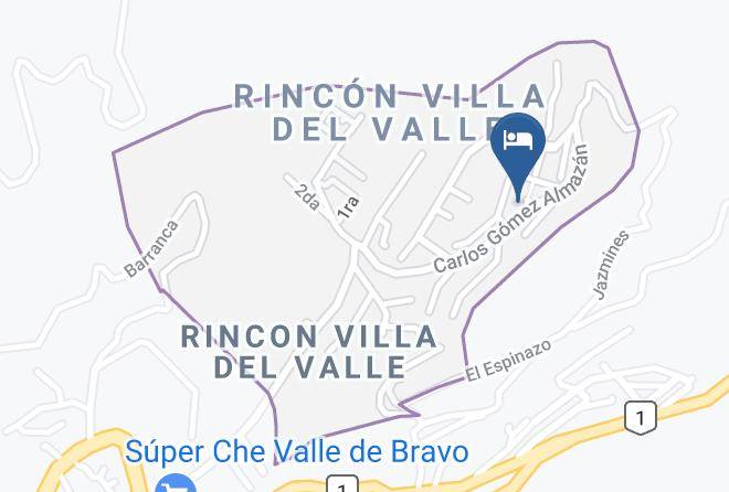 Valle De Bravo - Posada Dona Rosita Maps