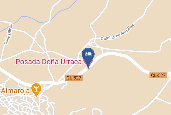 Zamora - Posada Dona Urraca Maps