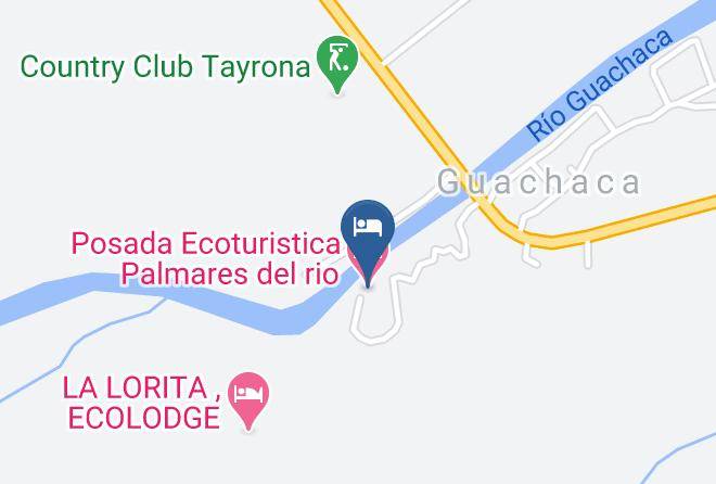 Santa Marta - Posada Ecoturistica Palmares Del Rio Maps