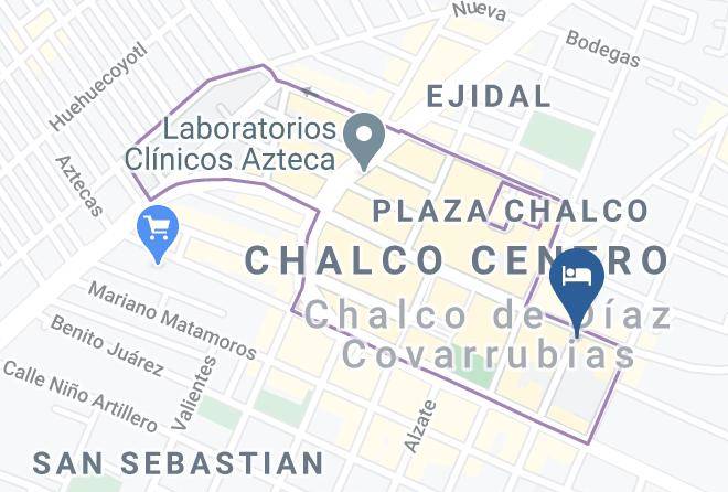 Chalco - Posada El Arco Maps