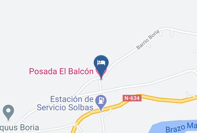 San Vicente De La Barquera - Posada El Balcon Maps