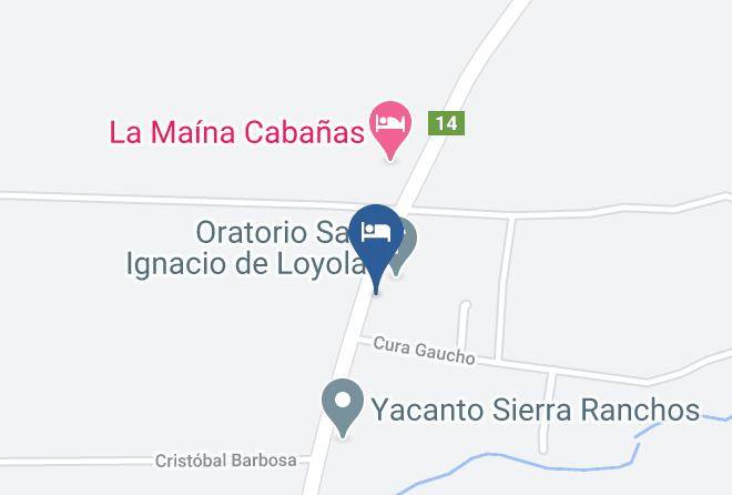 San Javier Department - Posada El Cortijo Maps